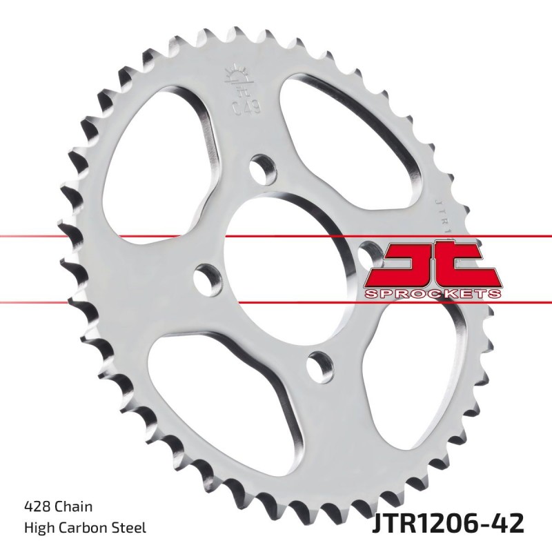 SPROCKET REAR 42T 428