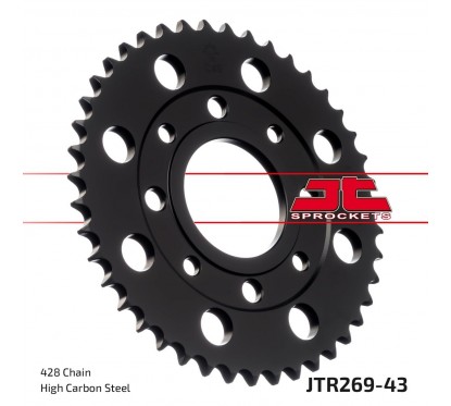 SPROCKET REAR 43T 428