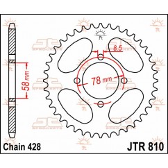 SPROCKET REAR 41T 428