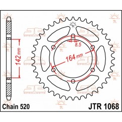 SPROCKET REAR 46T 520