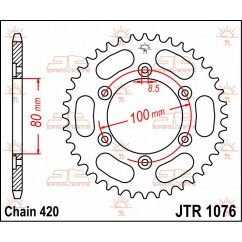 SPROCKET REAR 52T 420