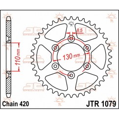 SPROCKET REAR 62T 420