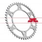 SPROCKET REAR 46T 525