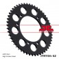 SPROCKET REAR 52T 428