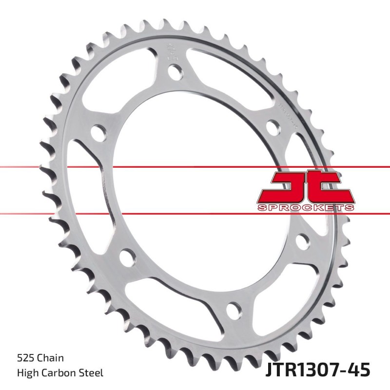 SPROCKET REAR 45T 525 BLK