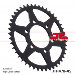 SPROCKET REAR 45T 520 BLK