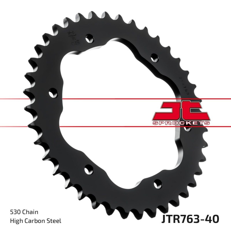 SPROCKET REAR 40T 530 BLK