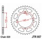 SPROCKET REAR 47T 520 BLK