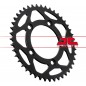 SPROCKET REAR 44T 520