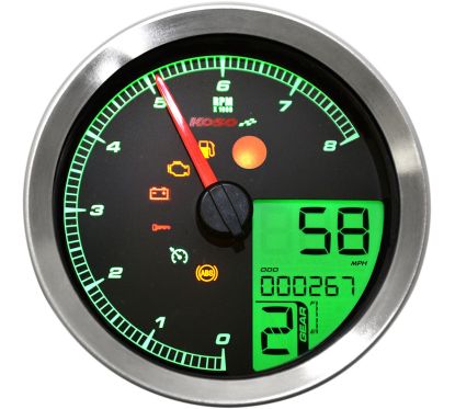 Compteur de vitesse/compte-tours HD-04