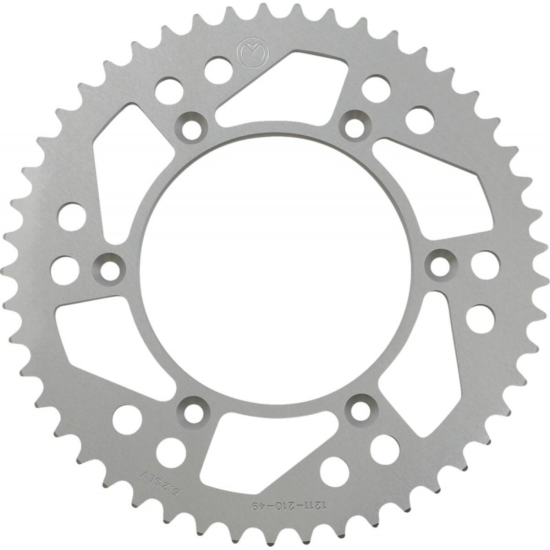 SPROCKET ALU MSE HON 49T SILV