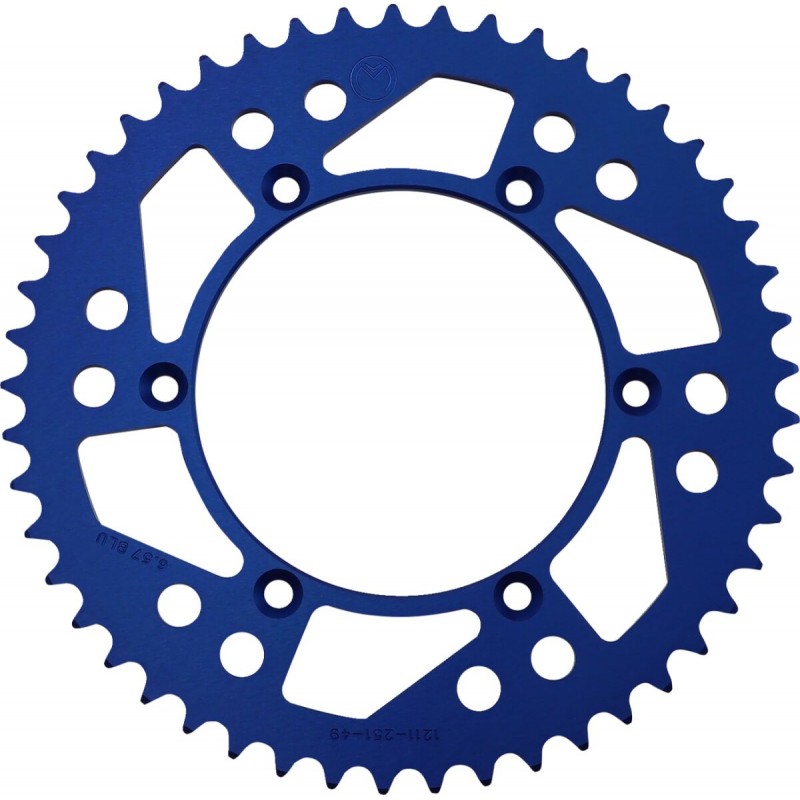 SPROCKET ALU MSE YAM 49T BLUE