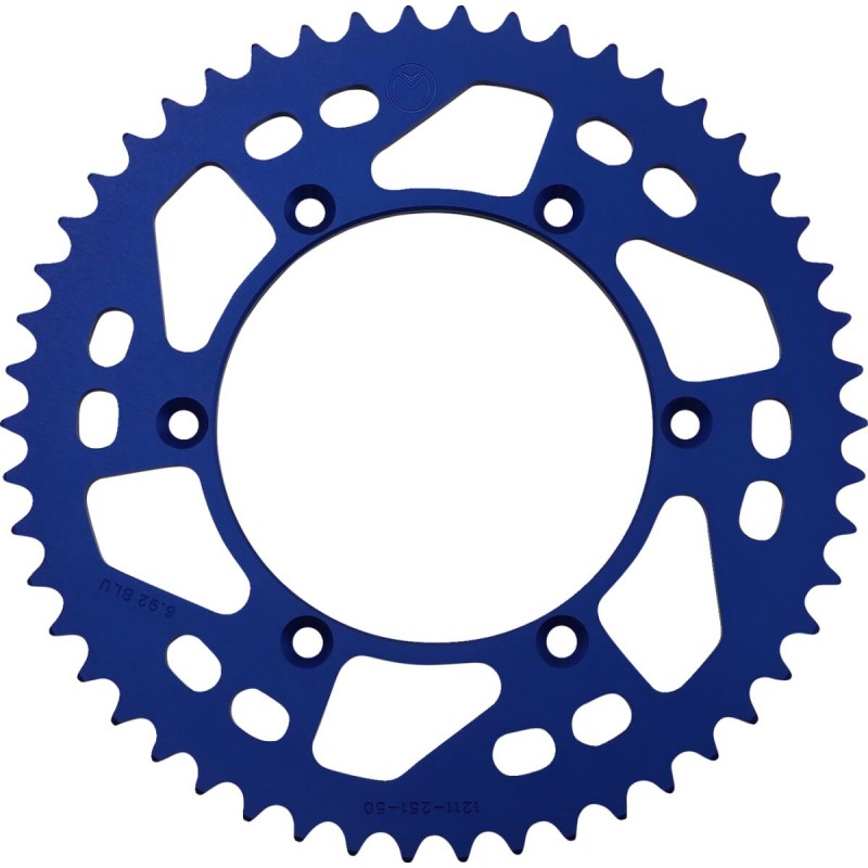 SPROCKET ALU MSE YAM 50T BLUE