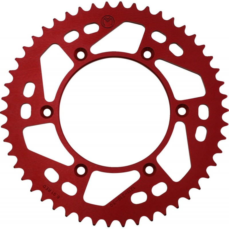 SPROCKET ALU MSE HON 50T RED