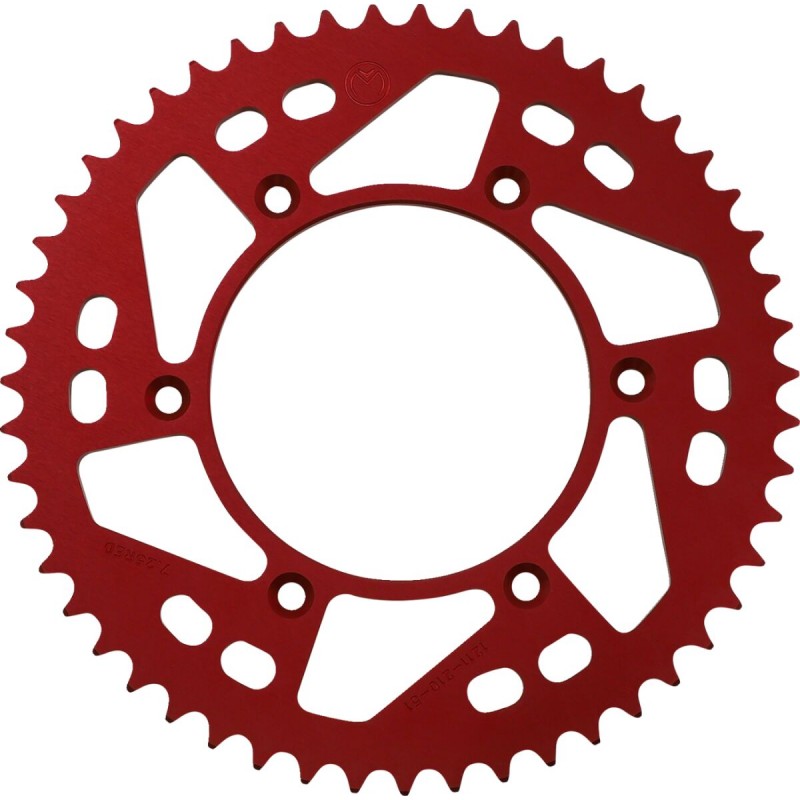 SPROCKET ALU MSE HON 51T RED