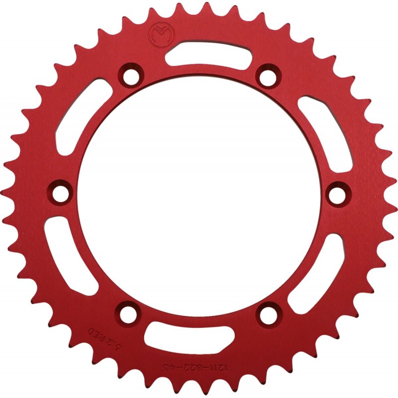 SPROCKET ALU GAS 43T RED