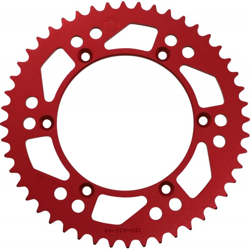 SPROCKET ALU MSE HUSQ 48T RED