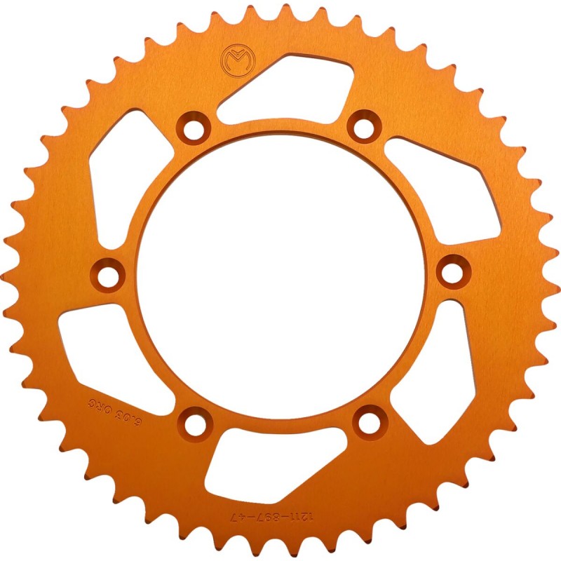 SPROCKET ALU MSE KTM 47T ORNG