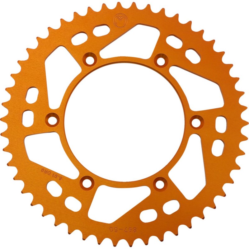 SPROCKET ALU MSE KTM 50T ORNG