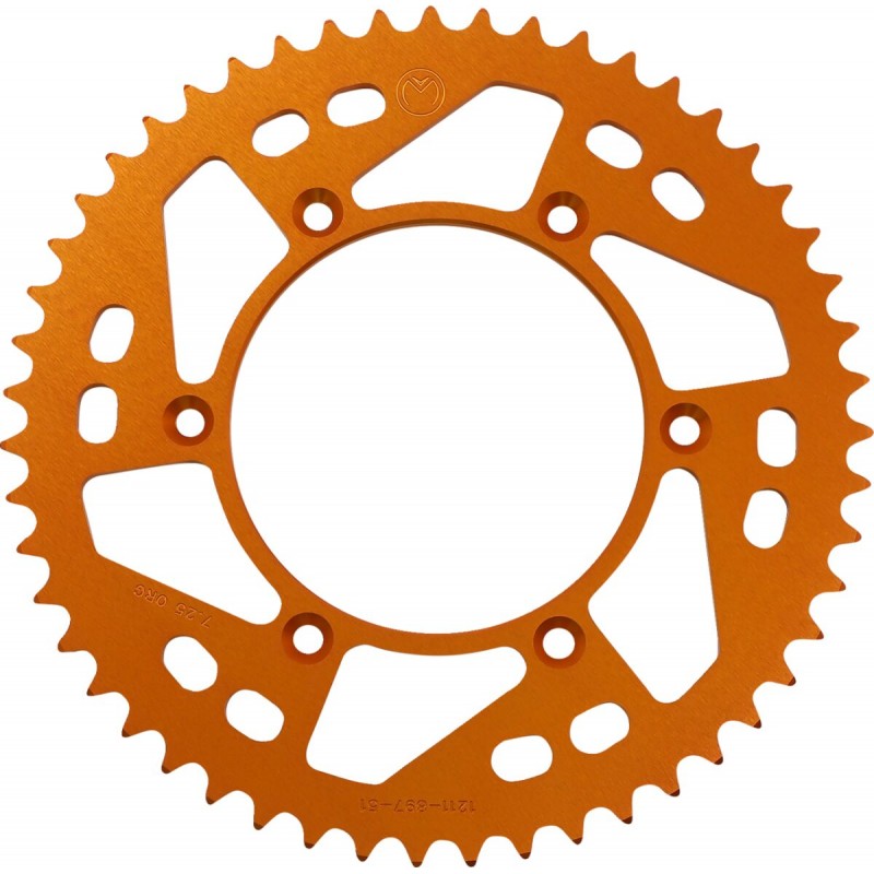 SPROCKET ALU MSE KTM 51T ORNG