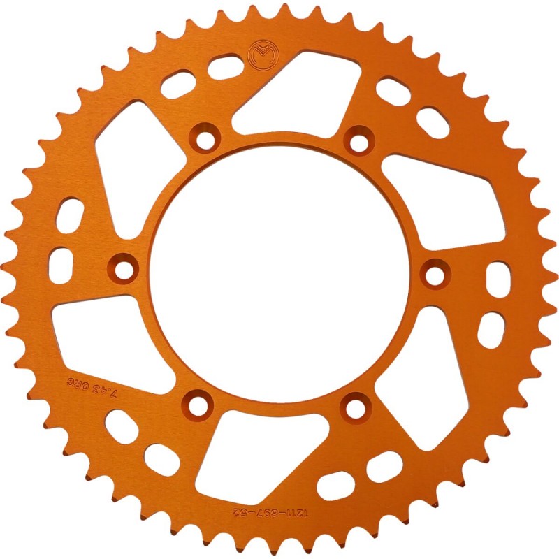 SPROCKET ALU MSE KTM 52T ORNG