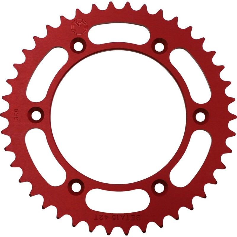 SPROCKET ALU MSE BETA 42T RED