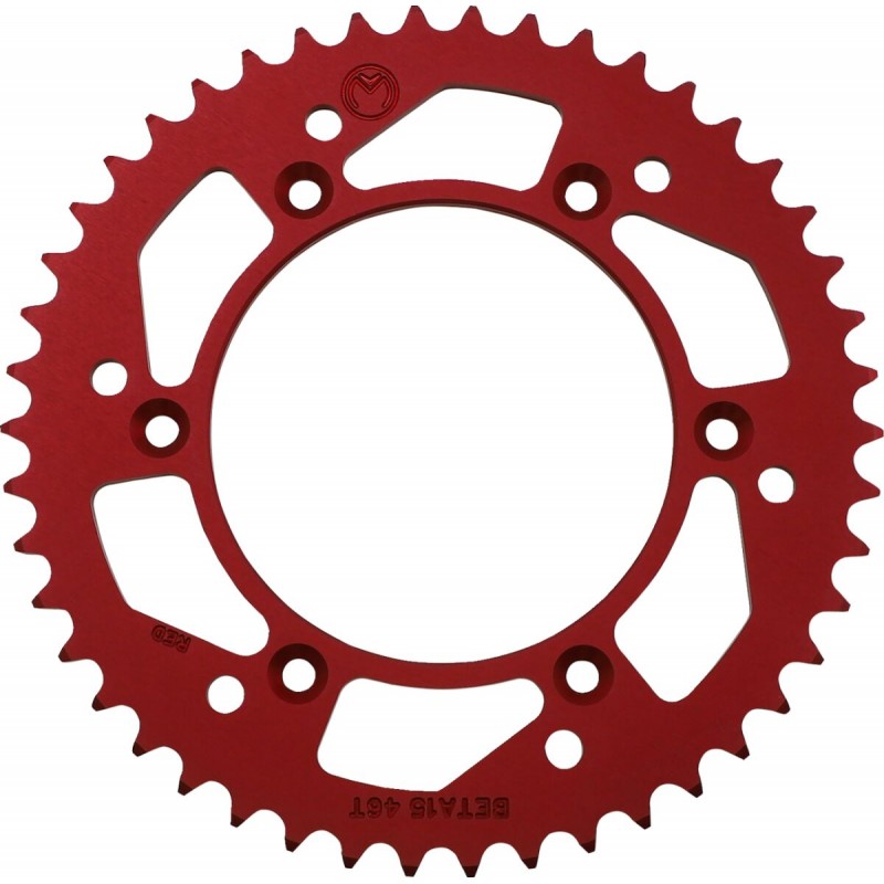 SPROCKET ALU MSE BETA 46T RED