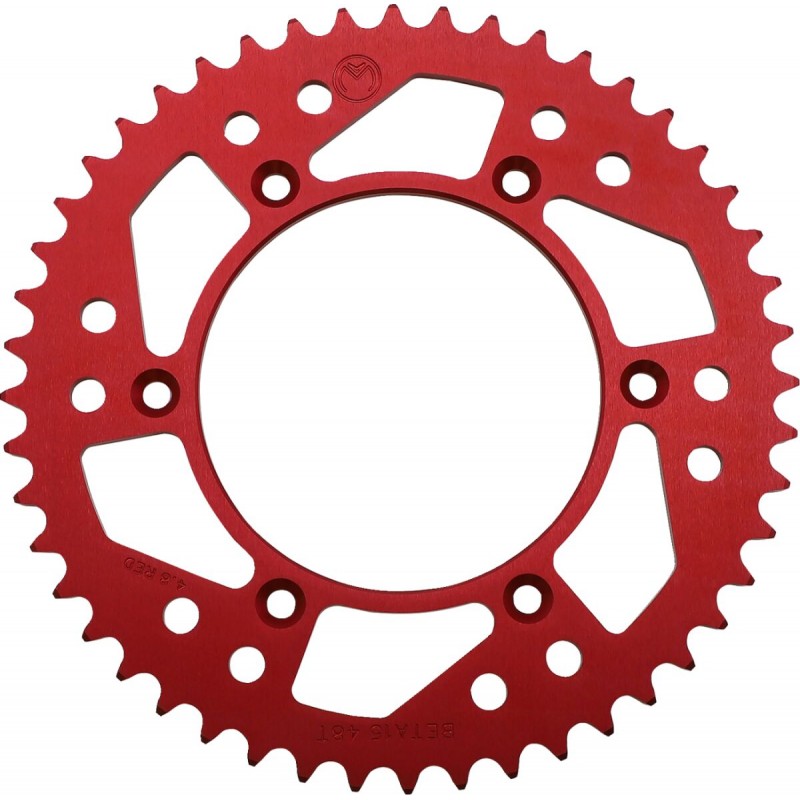 SPROCKET ALU MSE BETA 48T RED