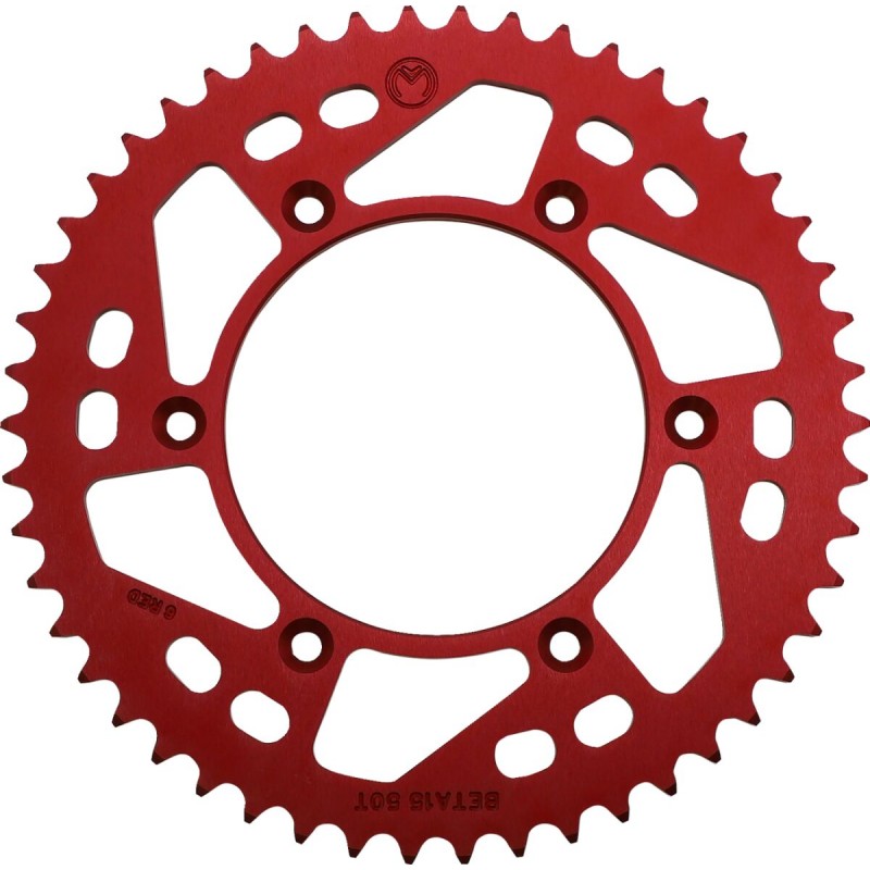 SPROCKET ALU MSE BETA 50T RED