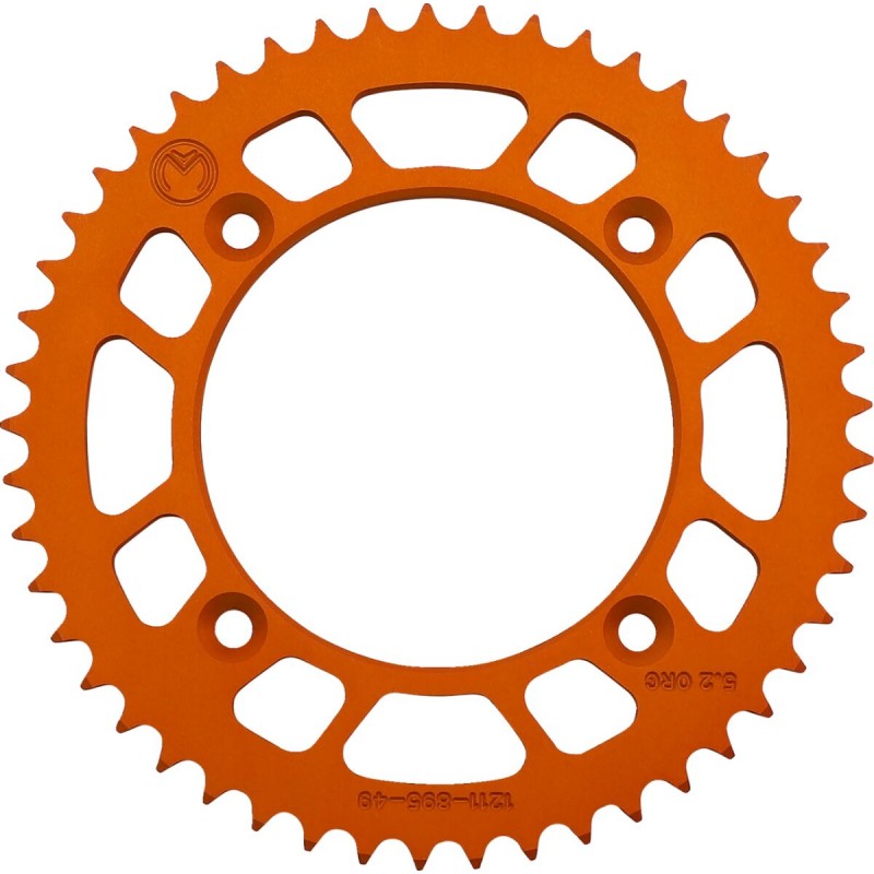 SPROCKET ALU MSE KTM 49T ORNG