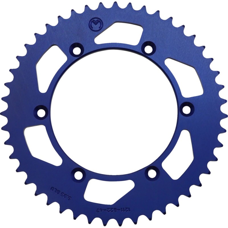 SPROCKET ALU MSE HUS 47T BLUE