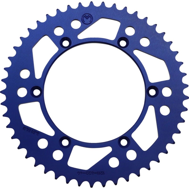 SPROCKET ALU MSE HUS 49T BLUE