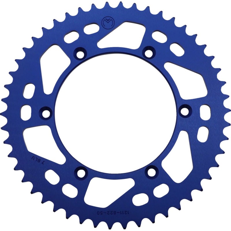 SPROCKET ALU MSE HUS 50T BLUE