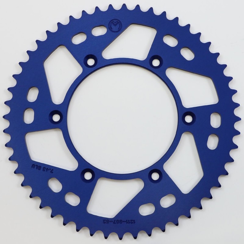 SPROCKET ALU MSE KTM 52T BLUE