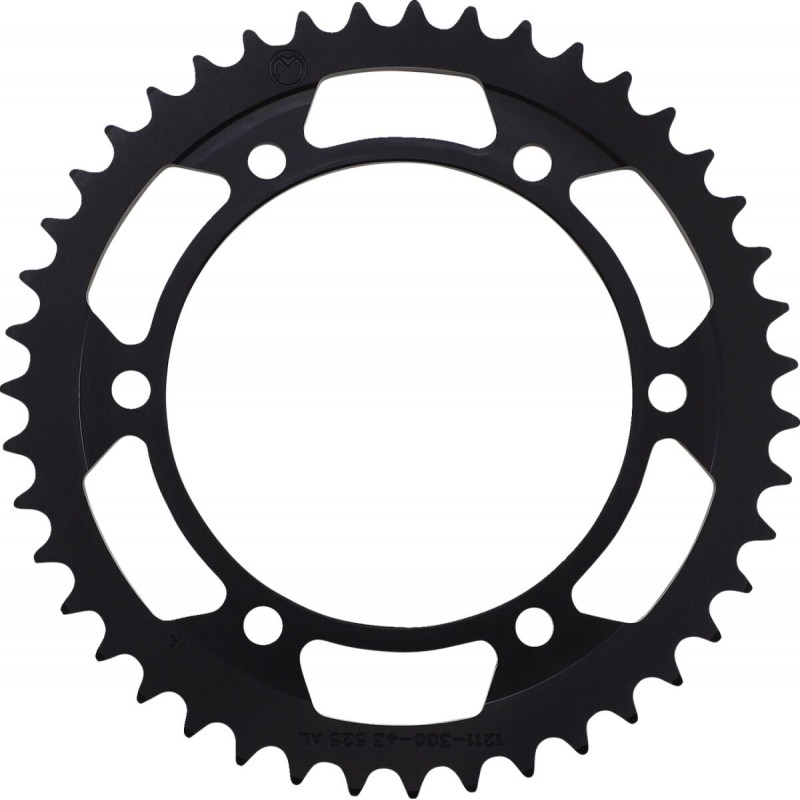 SPROCKET ALU MSE HON 43T BLK