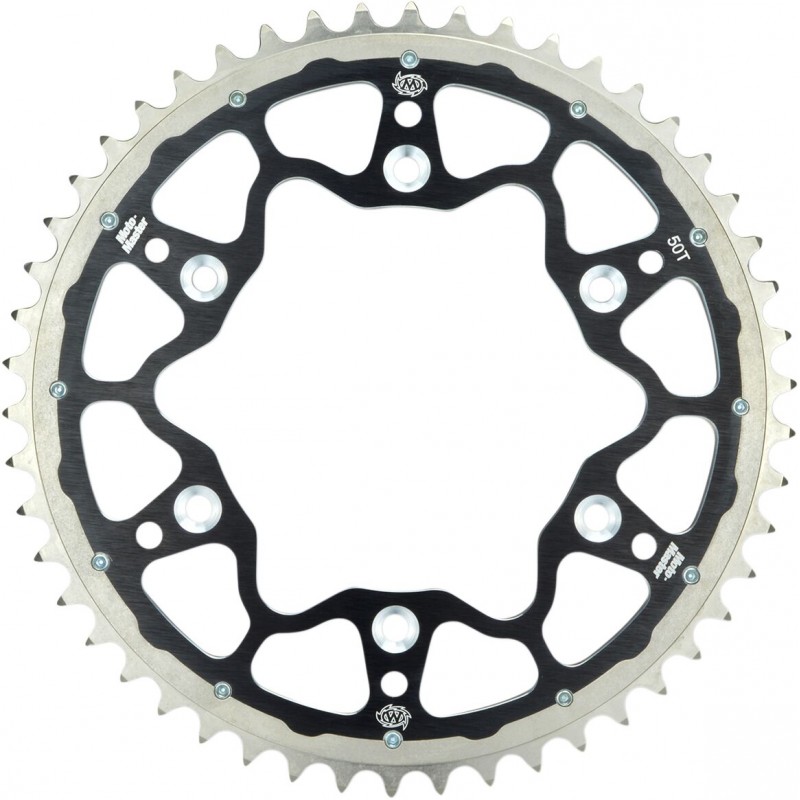 REAR SPROCKET 520 52T BK