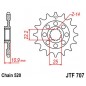 SPROCKET FRONT 14T 520