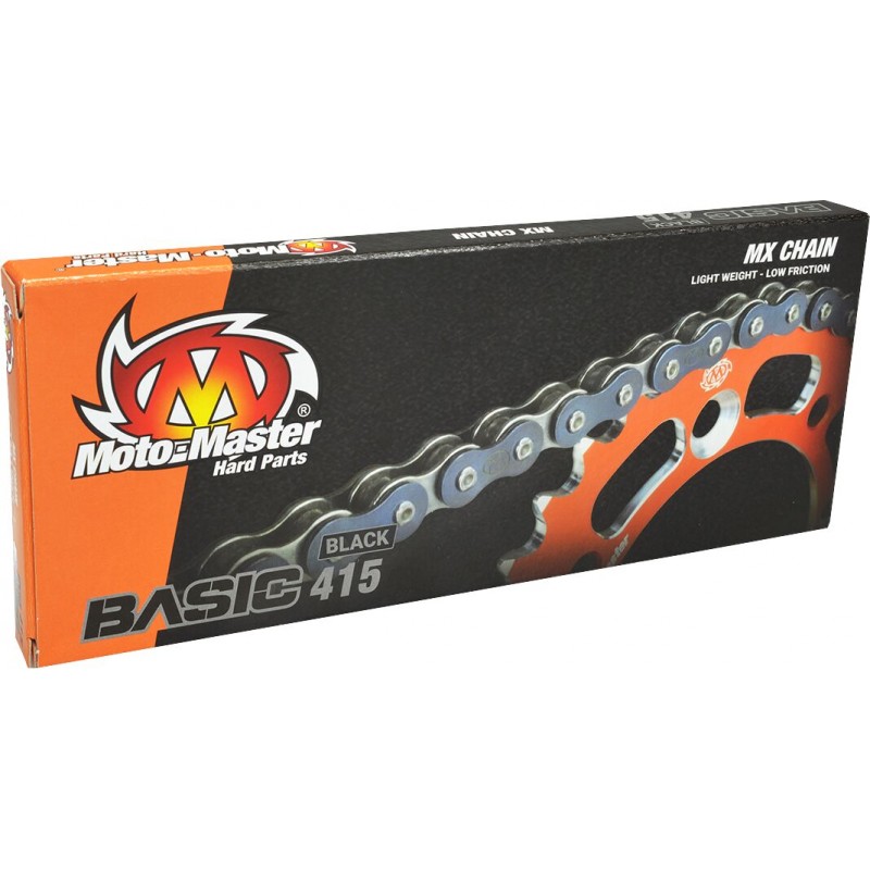 CHAIN MX-415 BLACK 134 LINKS