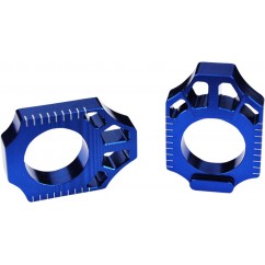 AXLE BLOCK YAMAHA BLUE