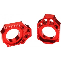 AXLE BLOCK KAW/SUZ RED