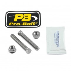 BOLT SET AXLE ADJ M8X1.25 TIT