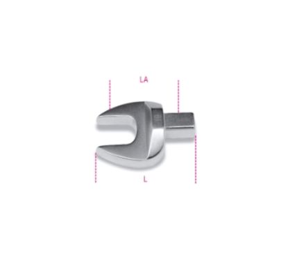 Clé à fourche BETA pour clés dynamométriques - taille 17