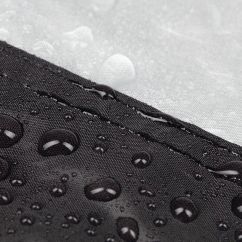 Housse de protection intérieur / extérieur OXFORD Aquatex noir/argent - moto / scooter avec Top case - XL