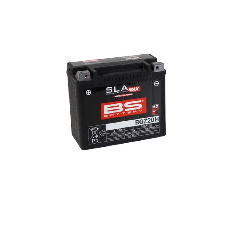 Batterie BS BATTERY SLA Max sans entretien activée usine - BGZ20H Batterie BS BATTERY SLA Max sans entretien activée usine - BGZ20H