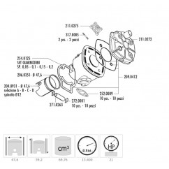 Kit cylindre POLINI Evolution 3 - Minarelli Horizontal