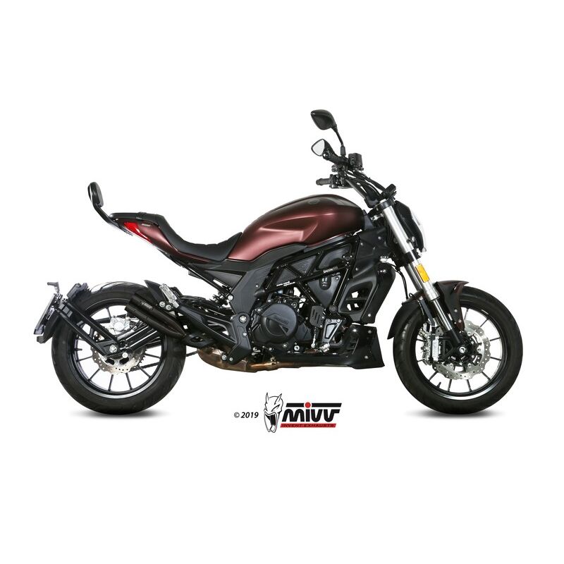 Silencieux MIVV Double Gun Full inox noir Benelli 502C Silencieux MIVV Double Gun Full inox noir Benelli 502C