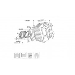 Kit cylindre POLINI