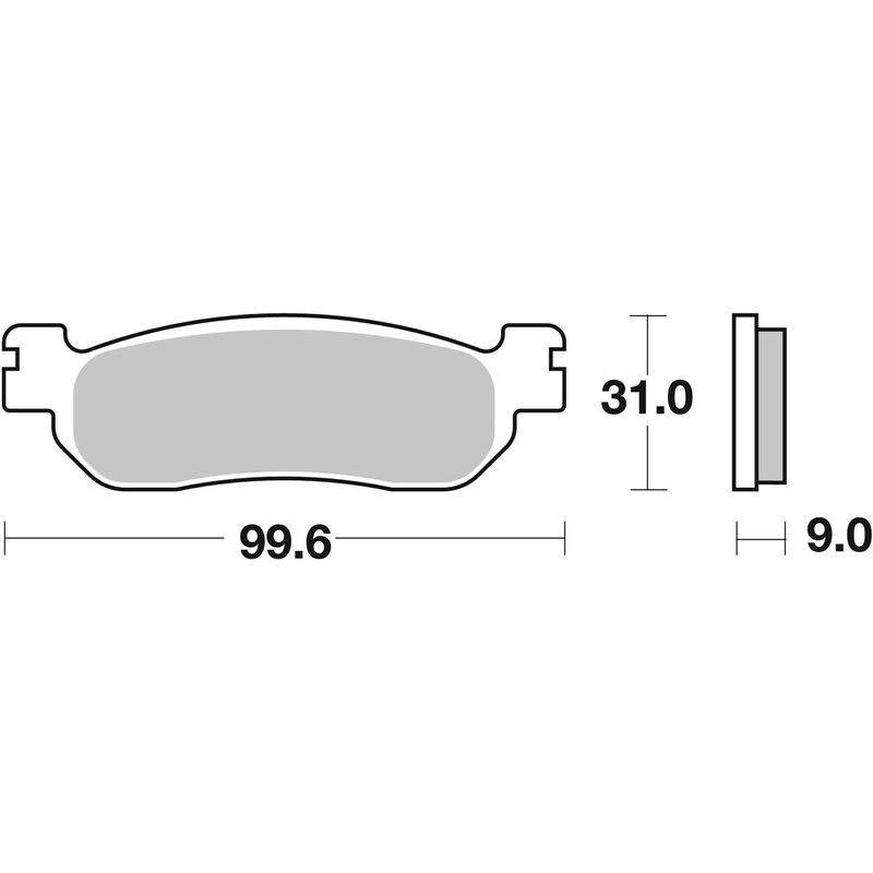 Plaquettes de frein BREMBO route carbone céramique - 07YA3707 Plaquettes de frein BREMBO route carbone céramique - 07YA3707