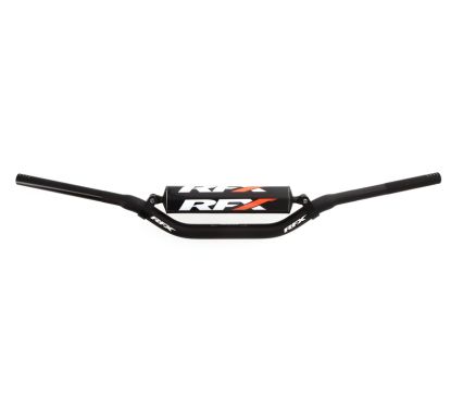Guidon conique avec barre transversale RFX Pro Series F8 Windham - 28,6 mm - noir