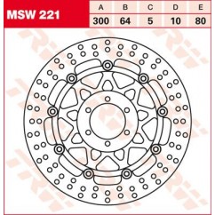 ROTOR TRW MSW221